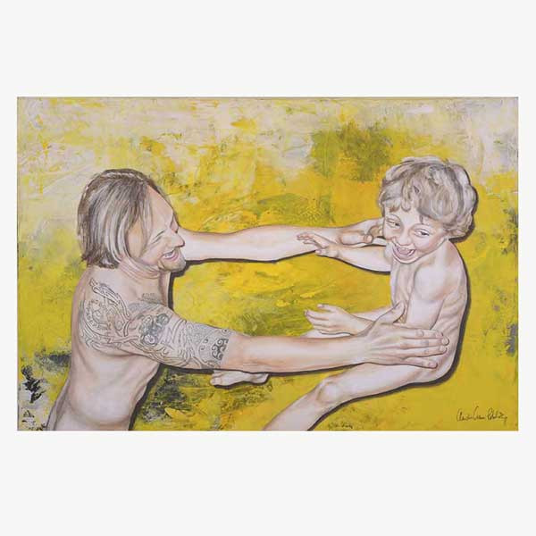 Acrylbild: Men Day 120x80