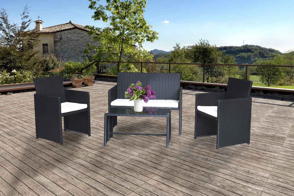 Garten Sitzgruppe Venezia 4-teilig 4 Plätze