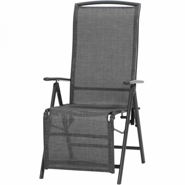 Relaxsessel Livorno Anthrazit verstellbar