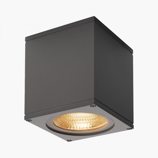 LED Deckenleuchte Downlight schwarz IP44