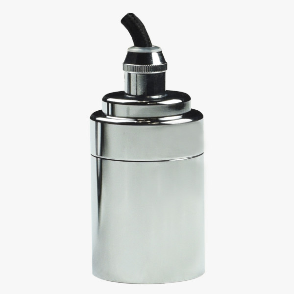 Deckenleuchte E27 Lampenfassung Classic Chrom