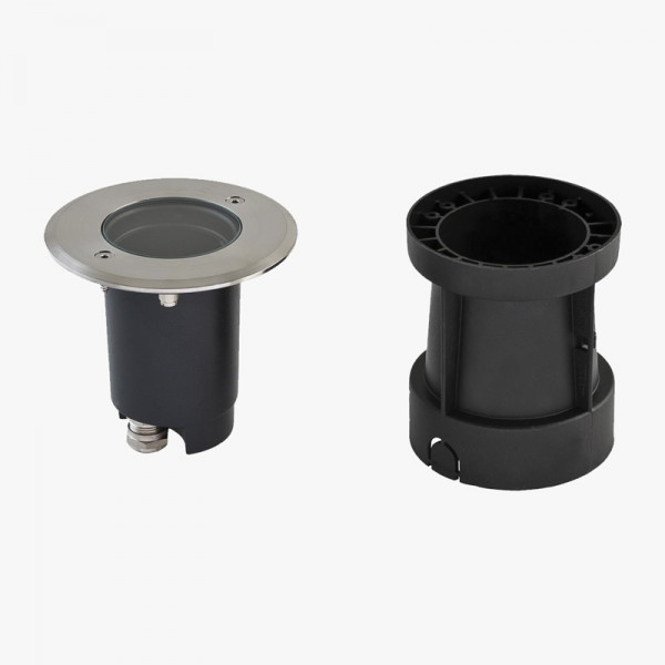 Bodenlampe GU10 Rund