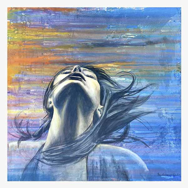 Acrylbild: Free 80x80