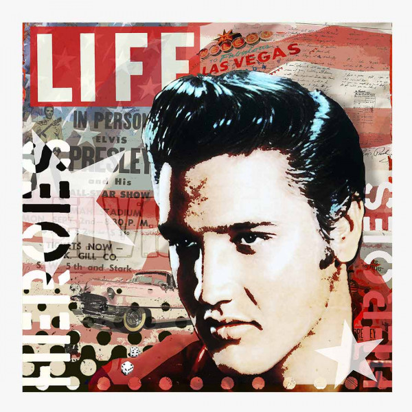 Pop Art: The King 100x100