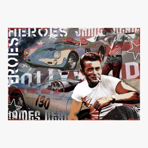 Pop Art: James Dean 100x70