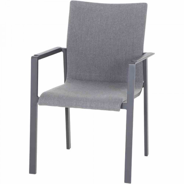 Gartenstuhl Stapelstuhl Coria Sunbrella hell