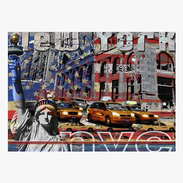 Pop Art: New York Downtown 70x50