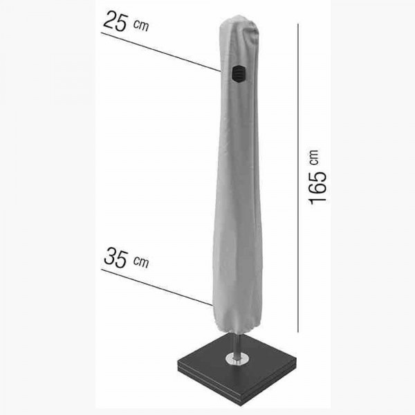 Schirm-Schutzhülle D25/35x165 cm