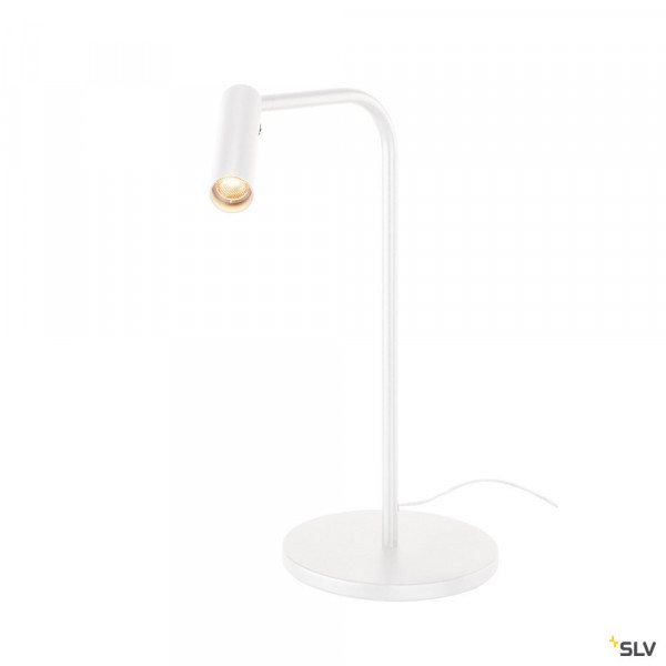 LED Tischleuchte in Weiß