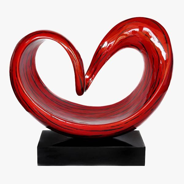 Gemeinsamkeit in Rot: Breite 64cm