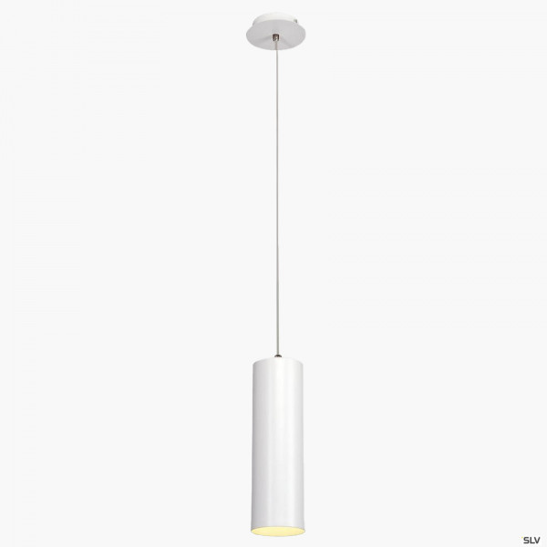 Pendelleuchte dimmbar E27 D10 Weiß