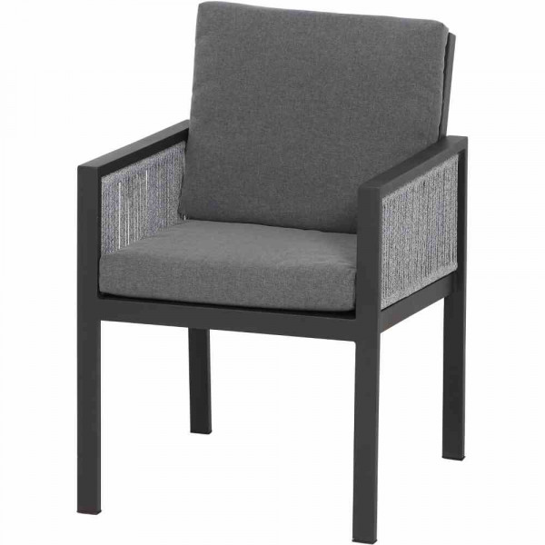 Gartensessel Varina in Anthrazit