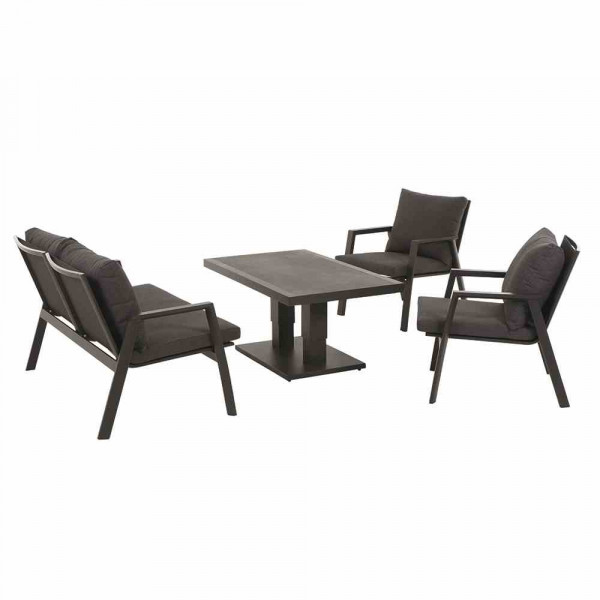 Loungegarnitur Padua mit Lift-Tisch