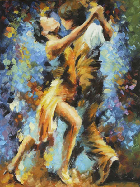 Ölbild: Harmonie 90x120