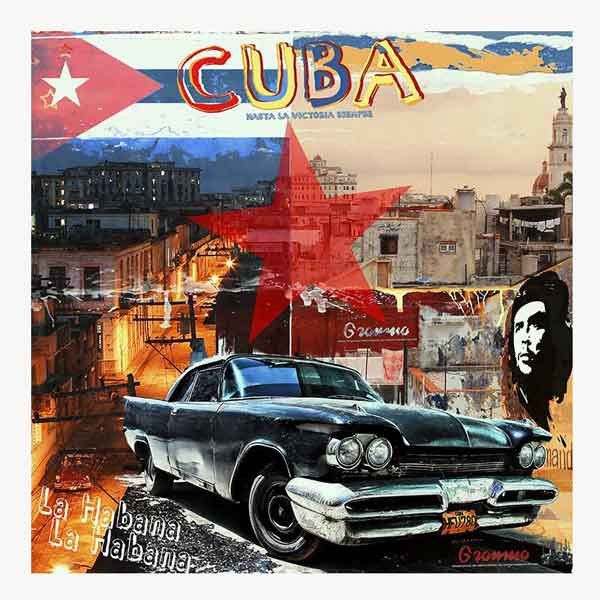 Pop Art: Cuba La Habana 100x100