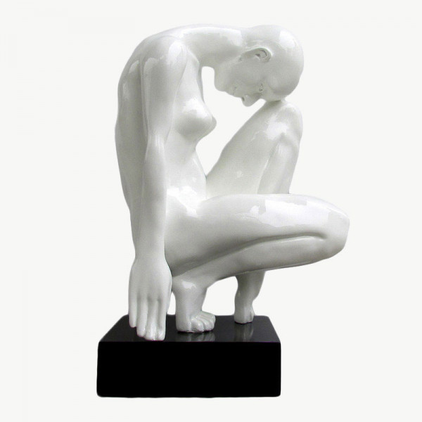 Sinnlichkeit in Weiß: Höhe 45cm