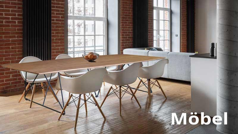 Stühle und Tische fürs Haus