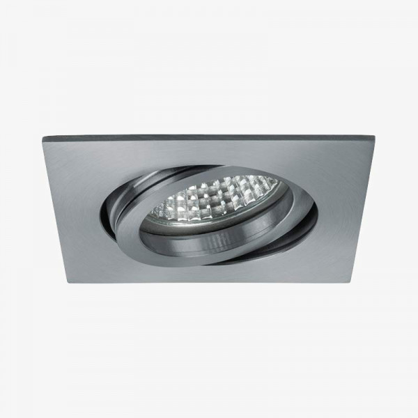Deckenleuchte Einbaustrahler NV Edelstahl dimmbar
