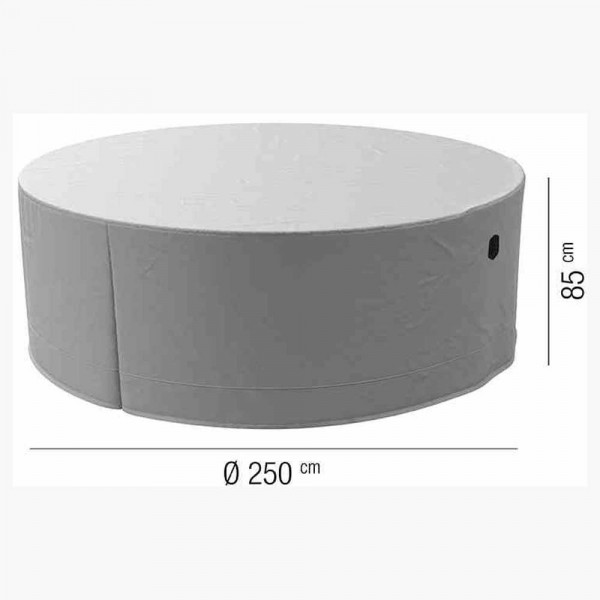 Sitzgruppe-Schutzhülle Rund D250xH85 cm