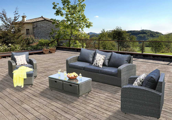 Lounge Gartenmöbel Comfort SP 5-teilig 6 Plätze