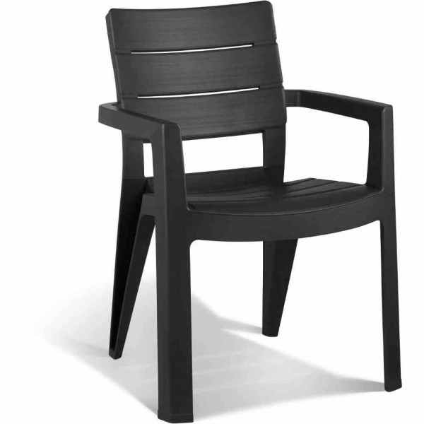 Gartenstuhl Stapelstuhl Ibiza Graphit