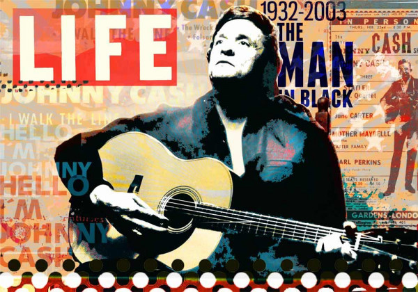Pop Art: Special Edition Johnny Cash 100x70