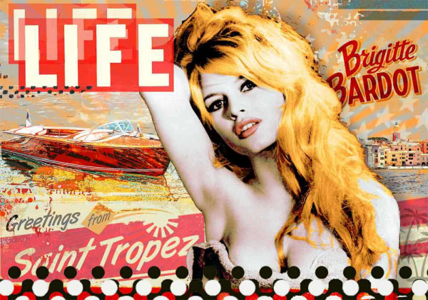 Pop Art: Special Edition Brigitte Bardot 100x70