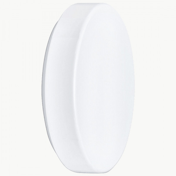 Wand Deckenleuchte Opalglas weiß D26