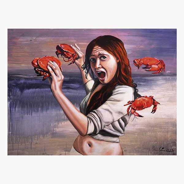 Acrylbild: Love is all around 150x120