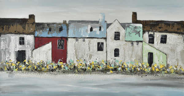 Ölbild Großformat: Palissima 140x70