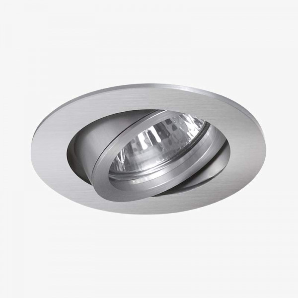 Deckenleuchte Einbaustrahler NV dimmbar Aluminium