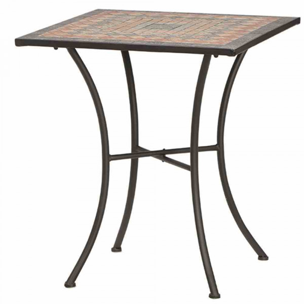 Bistrotisch 60x60 cm Mosaik-Terra