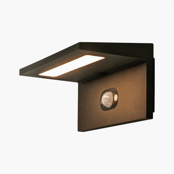 LED Wandleuchte Bewegungsmelder Solar