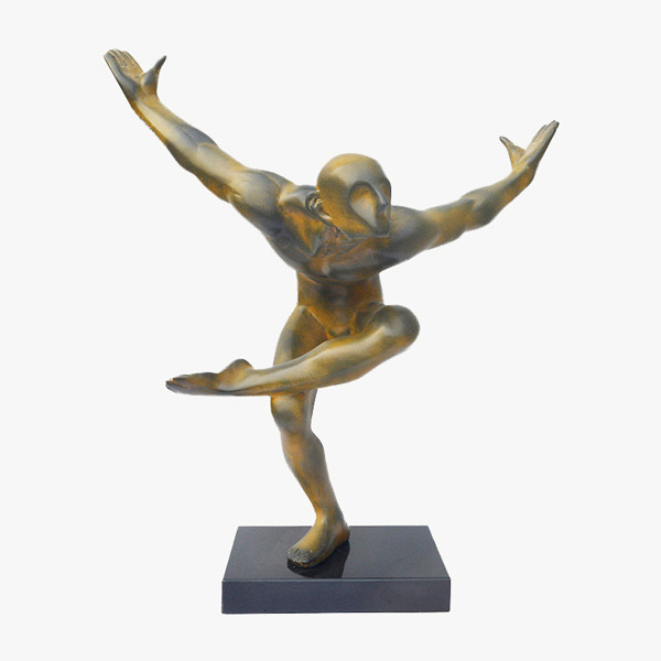 Der Athlet: Breite 66cm