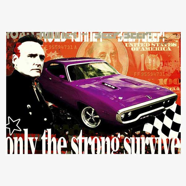 Pop Art: Plymouth Roadrunner II 100x70