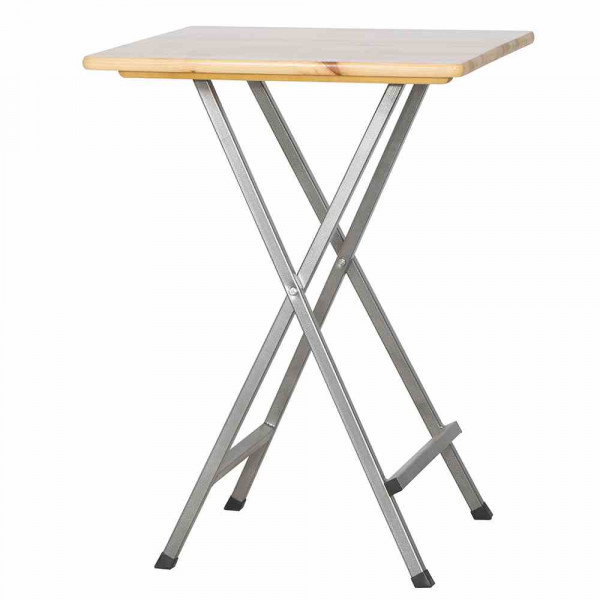 Gartentisch Stehtisch 80x80 Kiefer-Stahl
