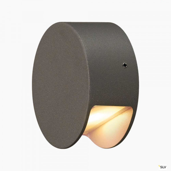 LED Wandleuchte für Innen & Aussen in grau